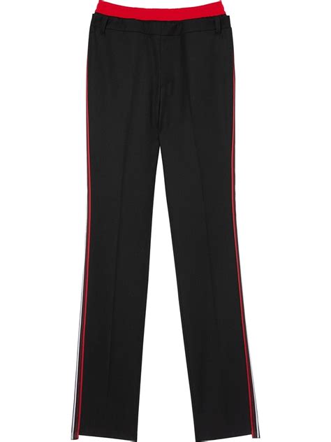 burberry double waist pants